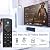 Replacement Remote for All Fire Series, TV Stick (HD, 4K, 4K Max, Lite), TV Cube, for Insignia/Pioneer/Smart TVs with Voice