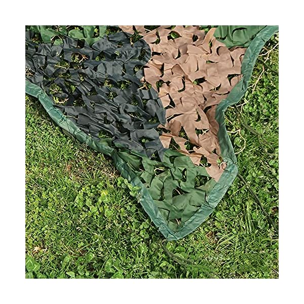 GLFYHG Tarnnetz Camouflage Netz Woodland Armee Tarnung Net für Deko Waldlandschaft Jagd Outdoor Camping Verschiedene… – Bild 5