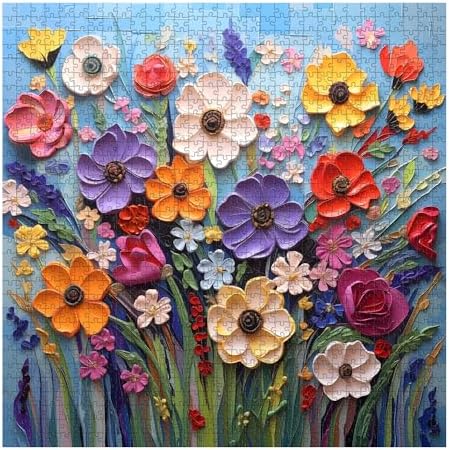 Colorful Flower Puzzles