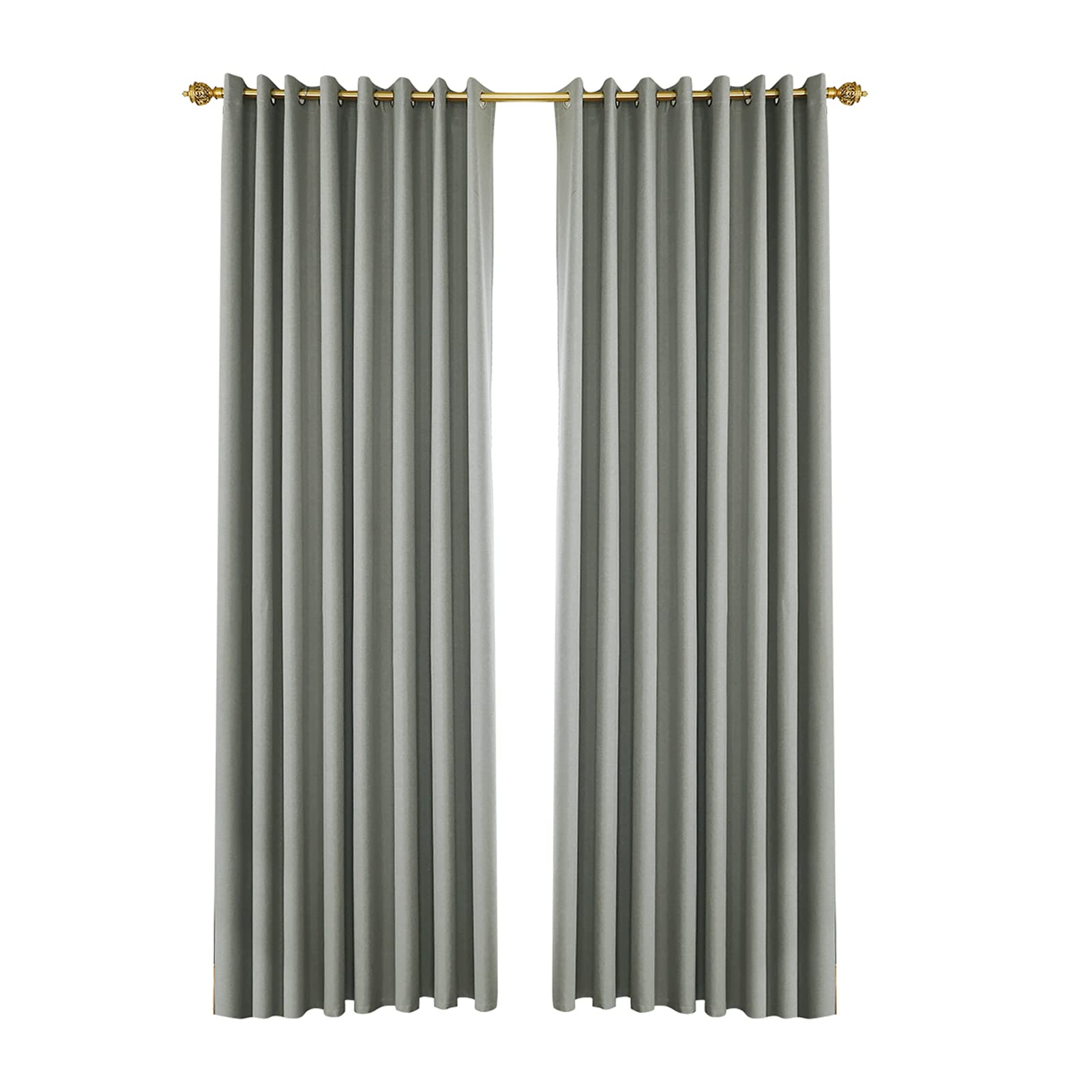 Belity Pergola Outdoor Drapes,Blackout Patio Outdoor Curtains,Waterproof Outside Decor with Rustproof Grommet for Pergola/Porch(2 Panel,52''W*63''L)-image-14