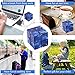 EVERMARKET Infinity Fidget Cube for Kids and Adults, Stress and Anxiety Relief Cool Hand Mini Kill Time Toys Infinite Cube for Add, ADHD (Blue Galaxy Space)