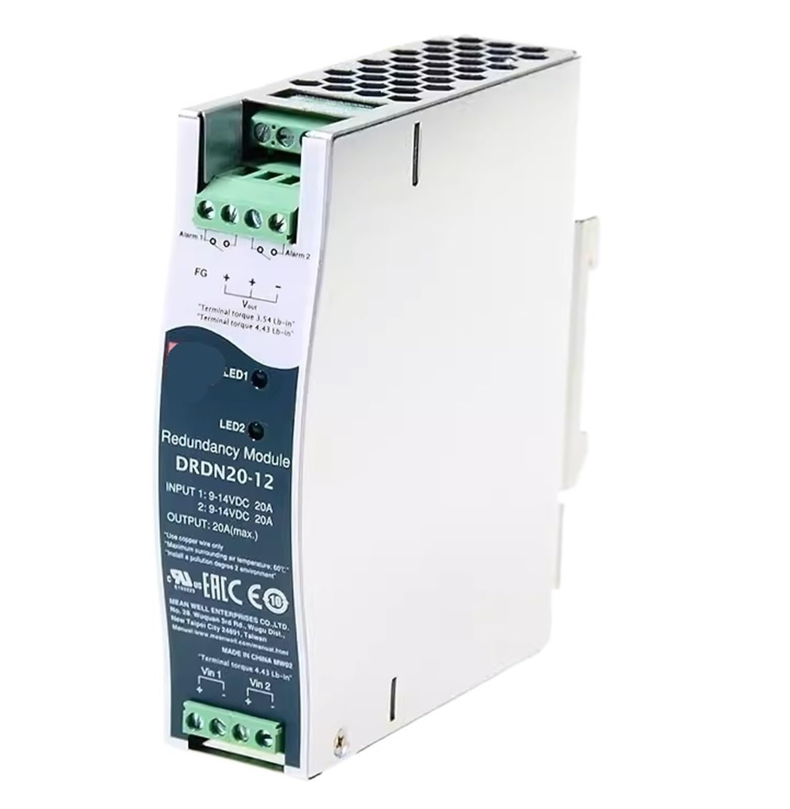 Module d'alimentation à découpage 20 A DRDN20 pour éliminer les pannes de tension en usine