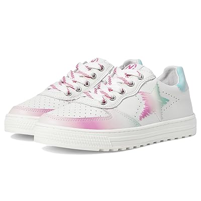 Naturino Hess 2 VL (Little Kid) Girls Shoes White/Flamingo/Capri