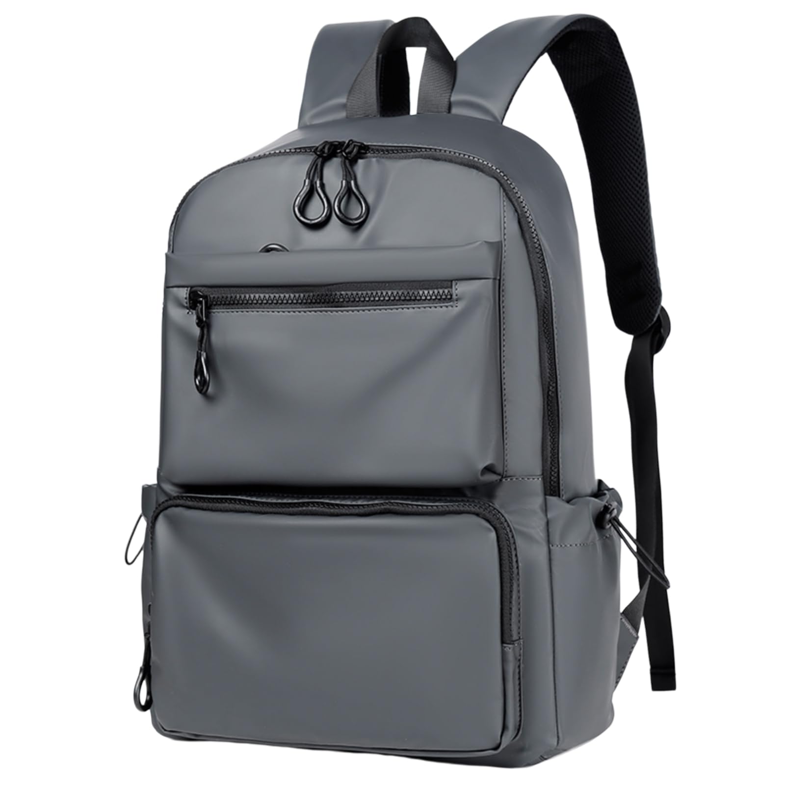 Mochila escolar Zaino Per Laptop Casual, Spacious-compartment Zaino, Daypack Pratico Gli Uomini Studenti Professionisti Scuola Lavoro Viaggio Uso-gray-14 Inches