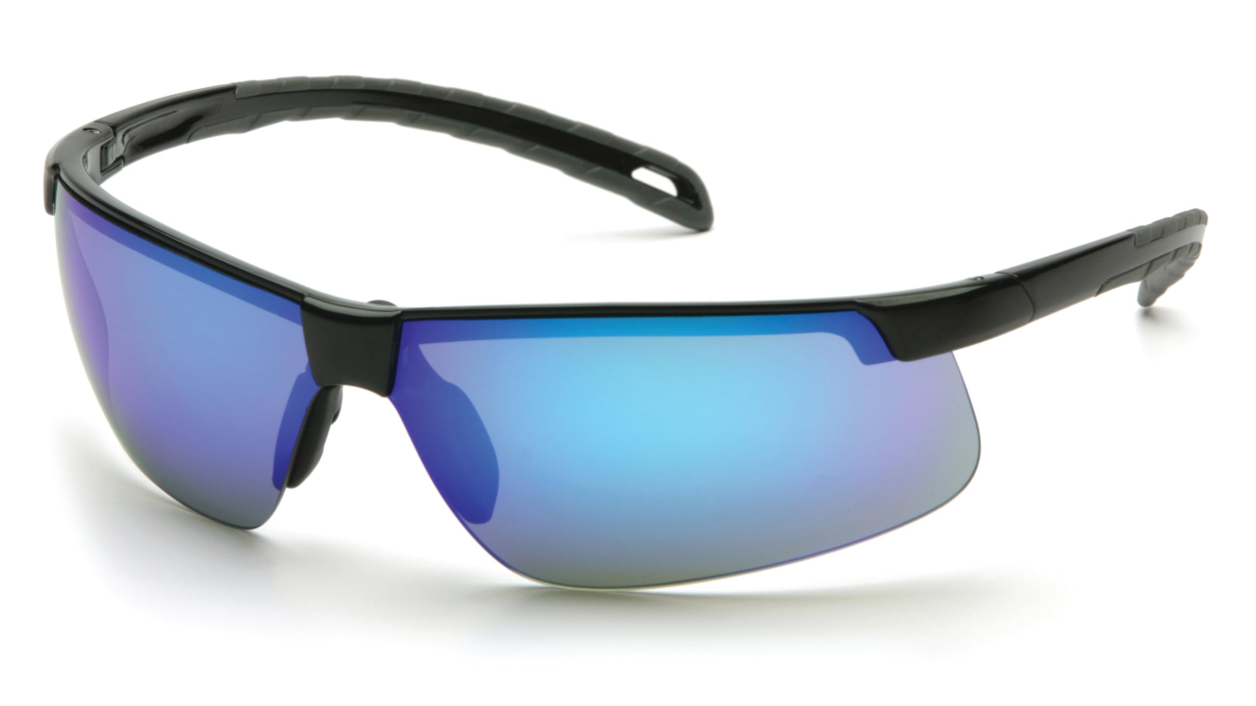 Pyramex Ever-Lite Lightweight Safety Glasses, Ice Blue Mirror Lens