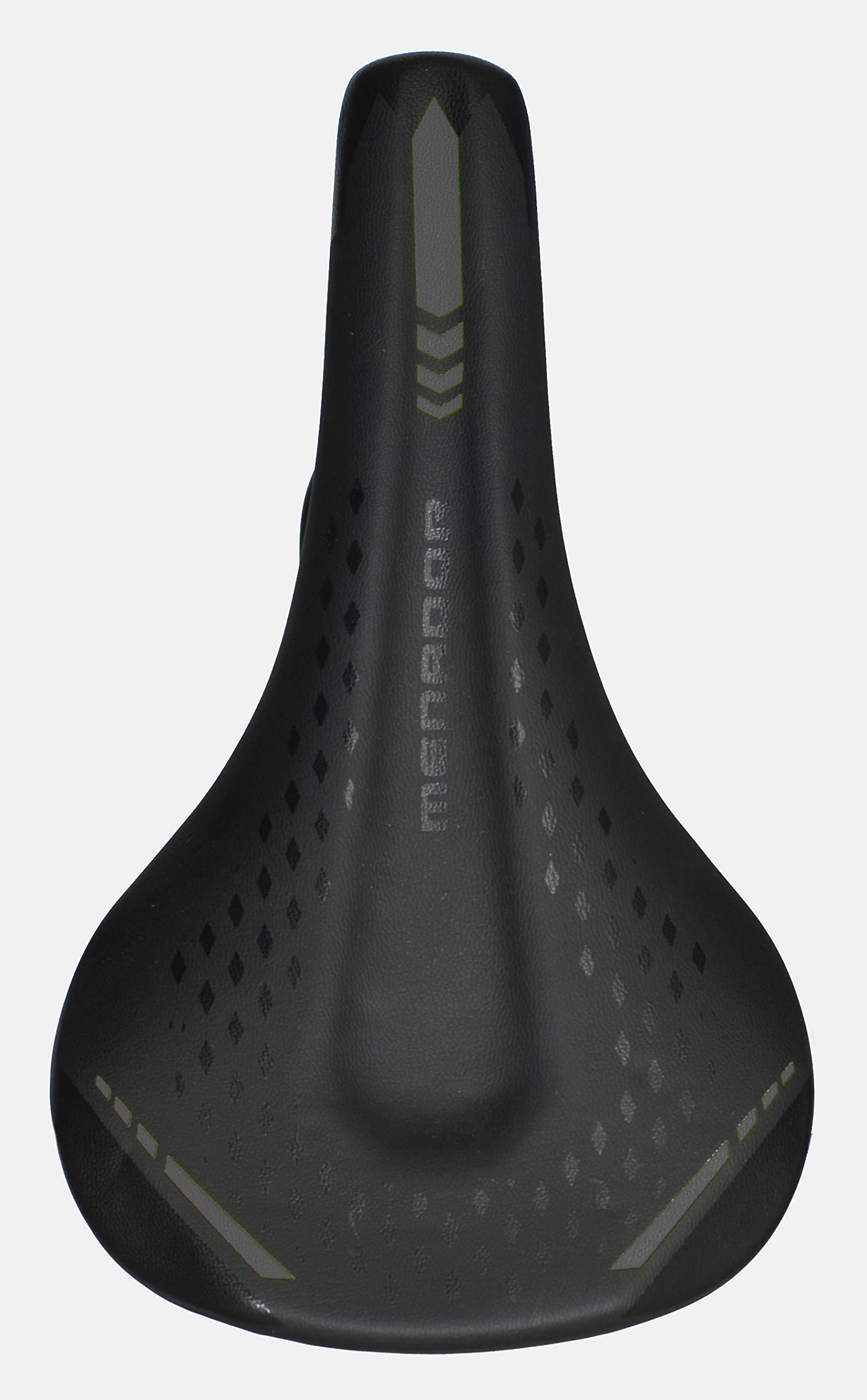 Sella Montegrappa da Bici per Uso E-MTB-GRAVEL Menador 3400, in Memory Foam Nero/Grigio