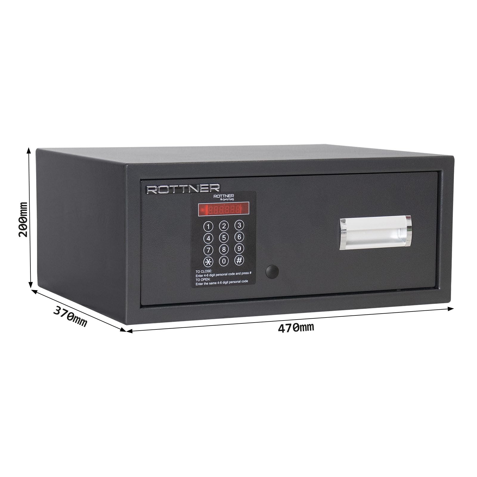 Rottner Diana 1 Coffre-fort à tiroir avec serrure électronique