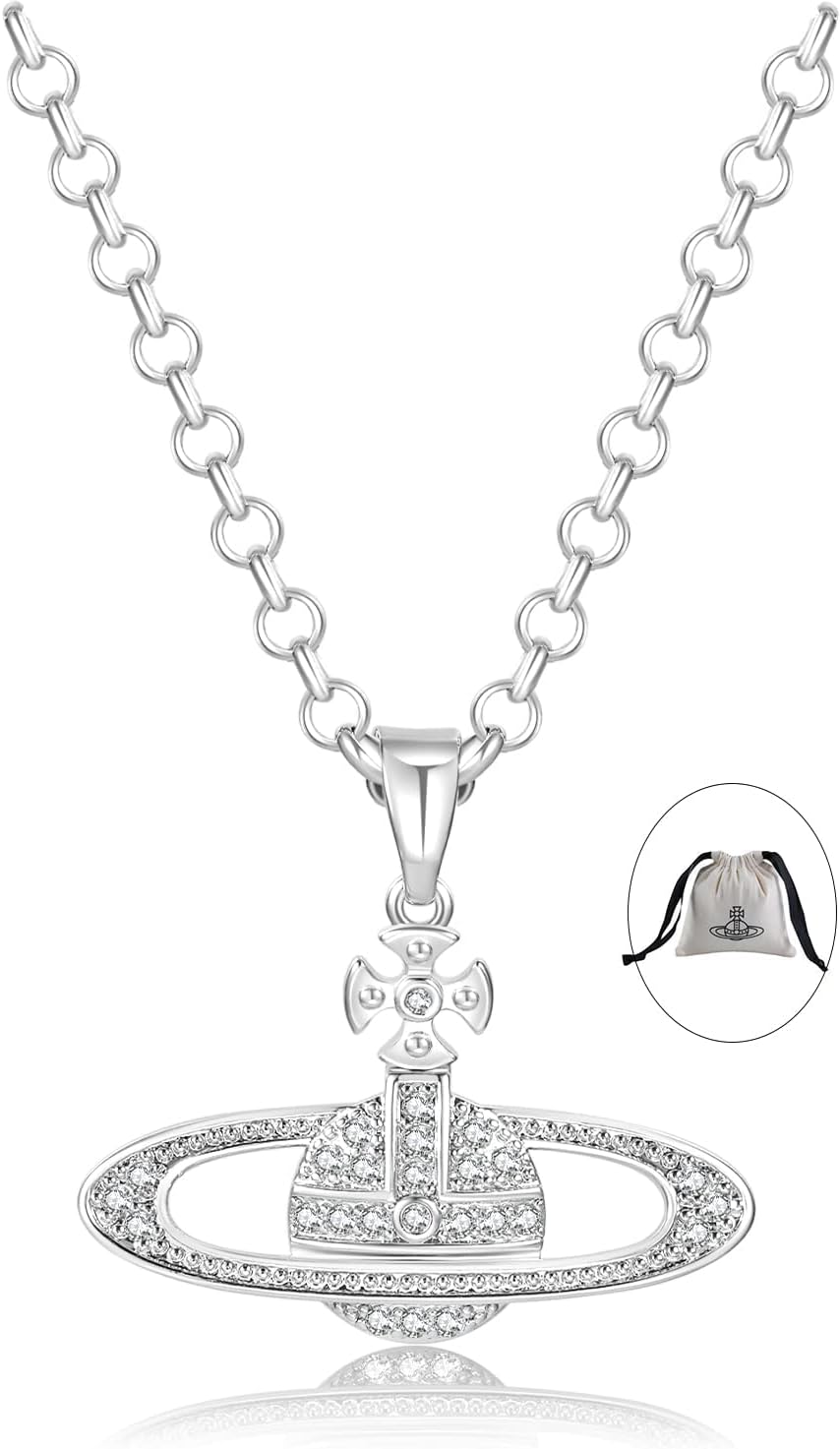 Necklace Pendant Necklace Crystal Rhinestone Necklace Y2k Aesthetic Pendant Necklace for Women Best Friend Birthday Anniversary Jewelry Gift