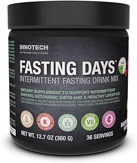 Innotech Nutrition Fasting Days Intermittent Fasting Drink Mix - Raspberry Lime - 360 g