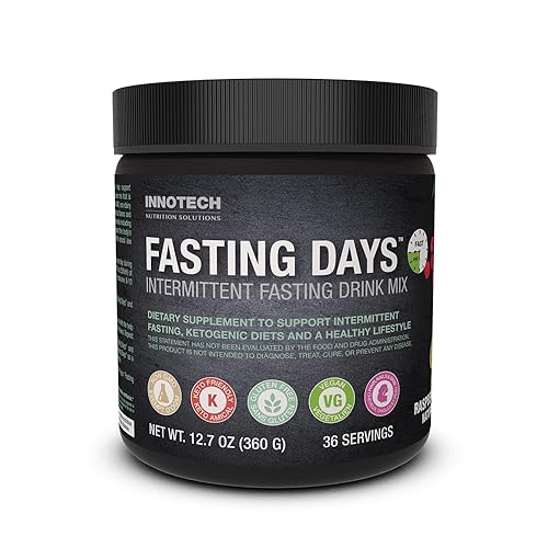 INNOTECH Nutrition: Fasting Days Intermittent Fasting Drink Mix - Raspberry