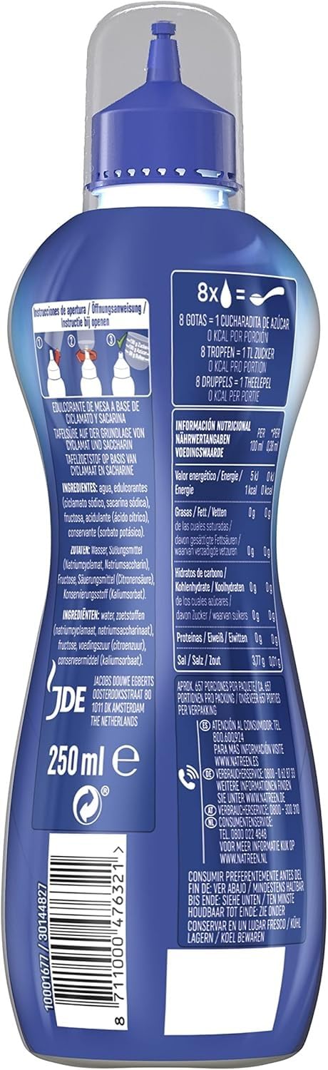 MADALO Pack 2 unidades Natreen edulcorante liquido 250 ml - Total 500ml