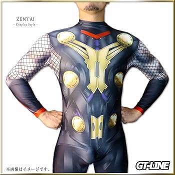 Amazon.co.jp: [ジーティーライン] Zentai ヒーロー アメコミ ゼンタイ