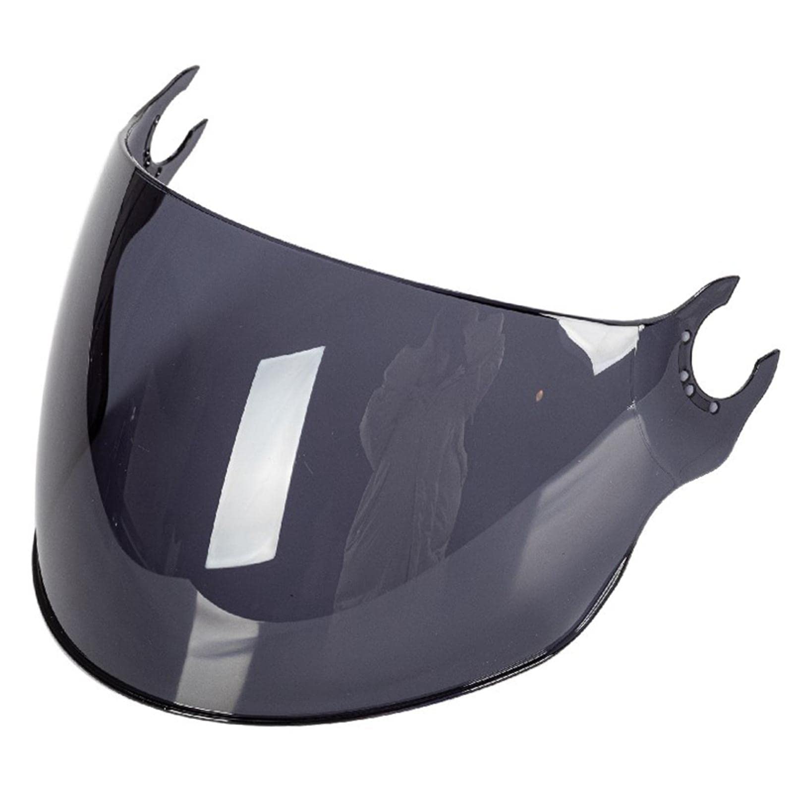 Visiera del casco Lente antigraffio Flip up Lente del parabrezza Visiera per LS2 of562 Sostituzione degli accessori Parti Facile da installare - Grigio