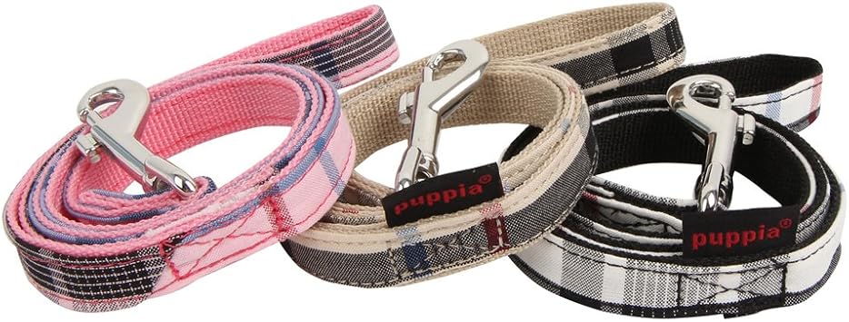 Puppia Authentic Junior Lead, Medium, Beige