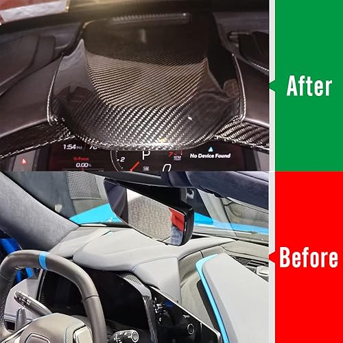 Miniatura 3 de Cubierta superior del panel de instrumentos del tablero de instrumentos para el interior del automóvil para C8 Corvette 2020 2021 2022 2023 2024,