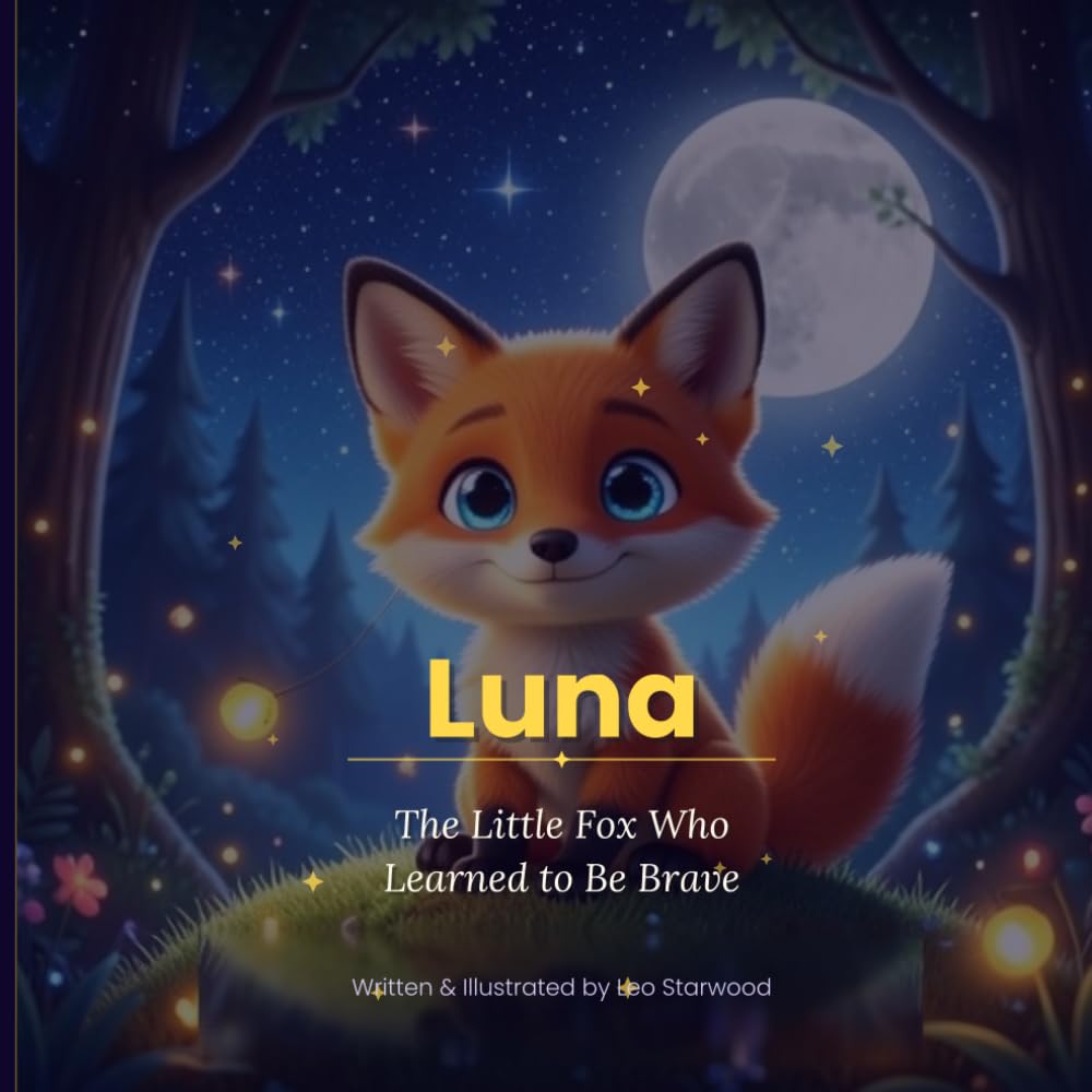 Luna: The Little Fox Who Learned to Be Brave: A Heartwarming Children's Picture Book About Courage, Friendship, and Believing in Yourself | Ages 3-8
