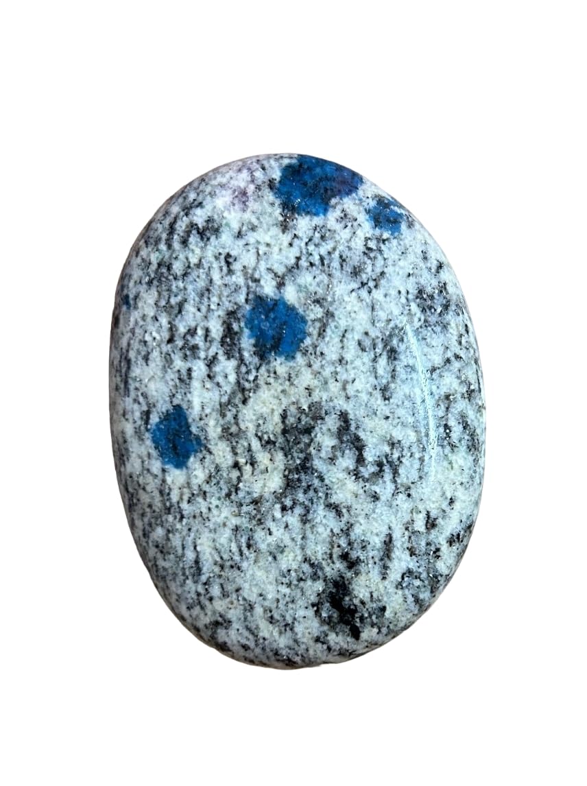 crystalmiracle Crystal K2 Jasper 1.5 Inches Palm Stone Pocket Stone Healing Reiki Feng Shui Gift Wellness Handcrafted