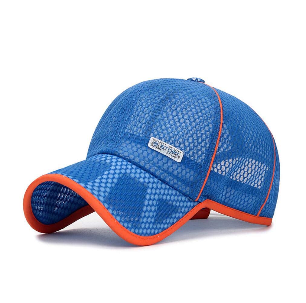 XibeiTradeBig Kids Colorful Quick Dry Mesh Baseball Cap Summer Breathable Boy Girl Sunscreen Hat
