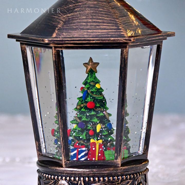 LEDランタン クリスマスツリーセット リキッドLEDヘキサゴンランタン/ツリー※電池/USB仕様