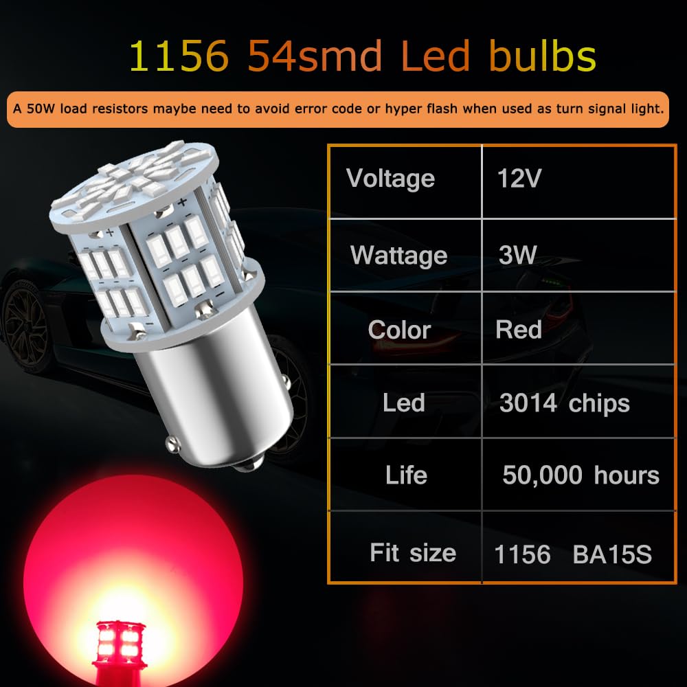 1156 Led Bulb Reverse Light, 1141 1003 7506 BA15S Djibouti