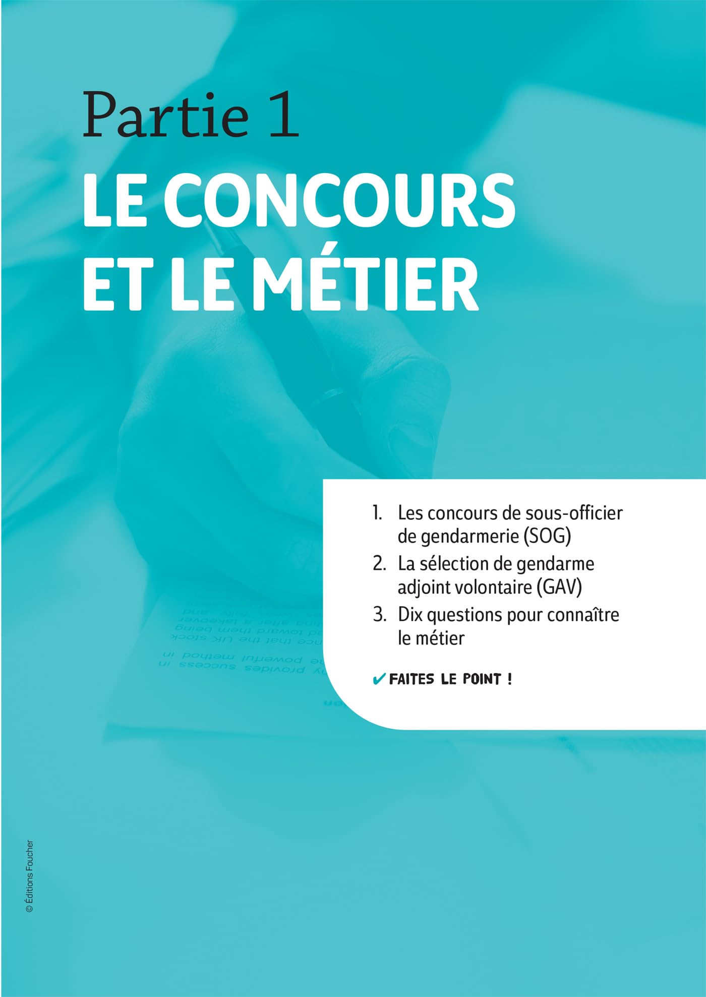 Réussite Concours - Sous-officier de gendarmerie - 2026-2027- Préparation complète