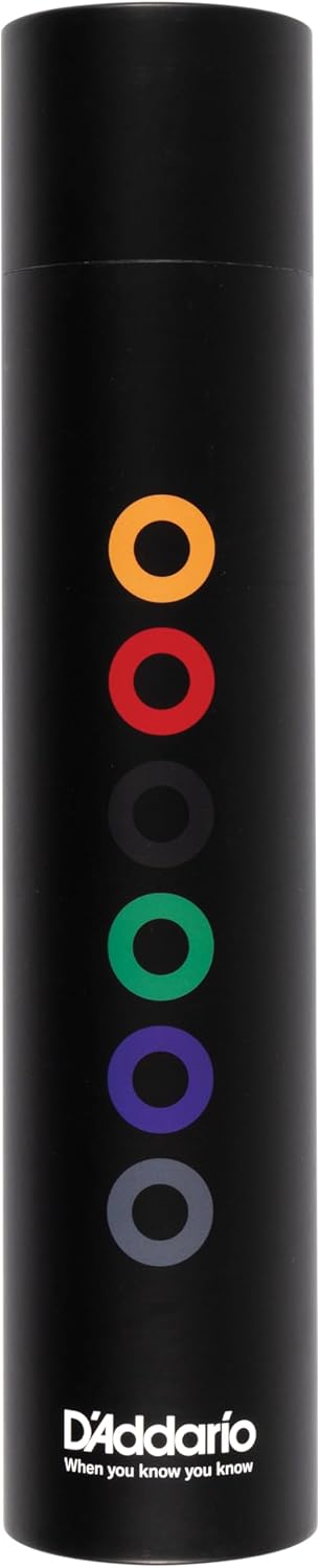 D'Addario Premium String Change Mat - Featuring Colored Ball Ends Imagery - 37.4” x 17.7” x 0.16”