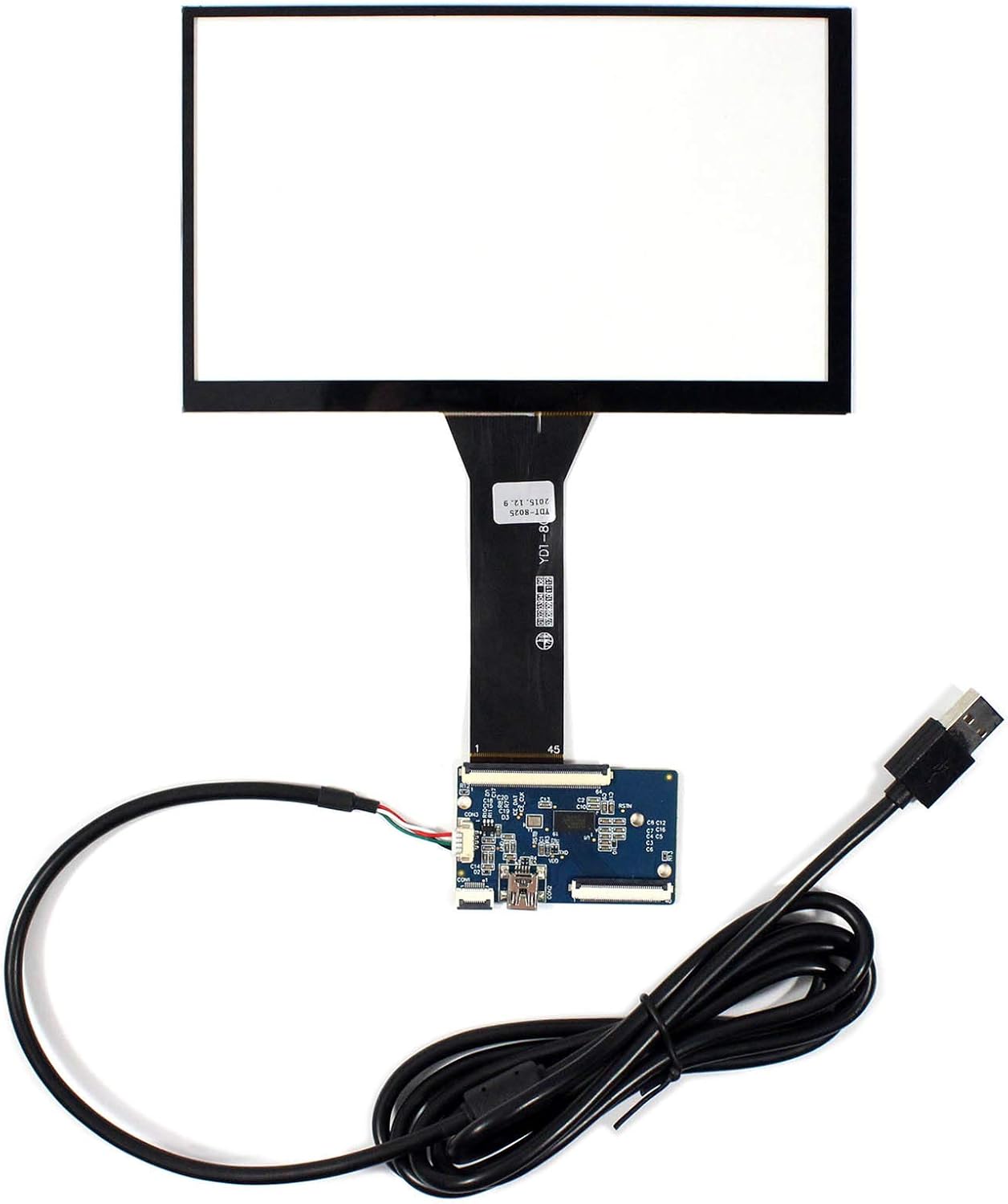 VSDISPLAY 7" Capacitive Touch Panel for 7 inch 800x480 1024X600 LCD,Compatible with 7inch AT070TN92 AT070TN93 and so on