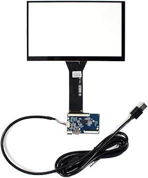 VSDISPLAY 7 "لوحة تعمل باللمس بالسعة 7 بوصة 800x480 1024X600 LCD ، متوافقة مع 7 بوصة AT070TN92 AT070TN93 وما إلى ذلك