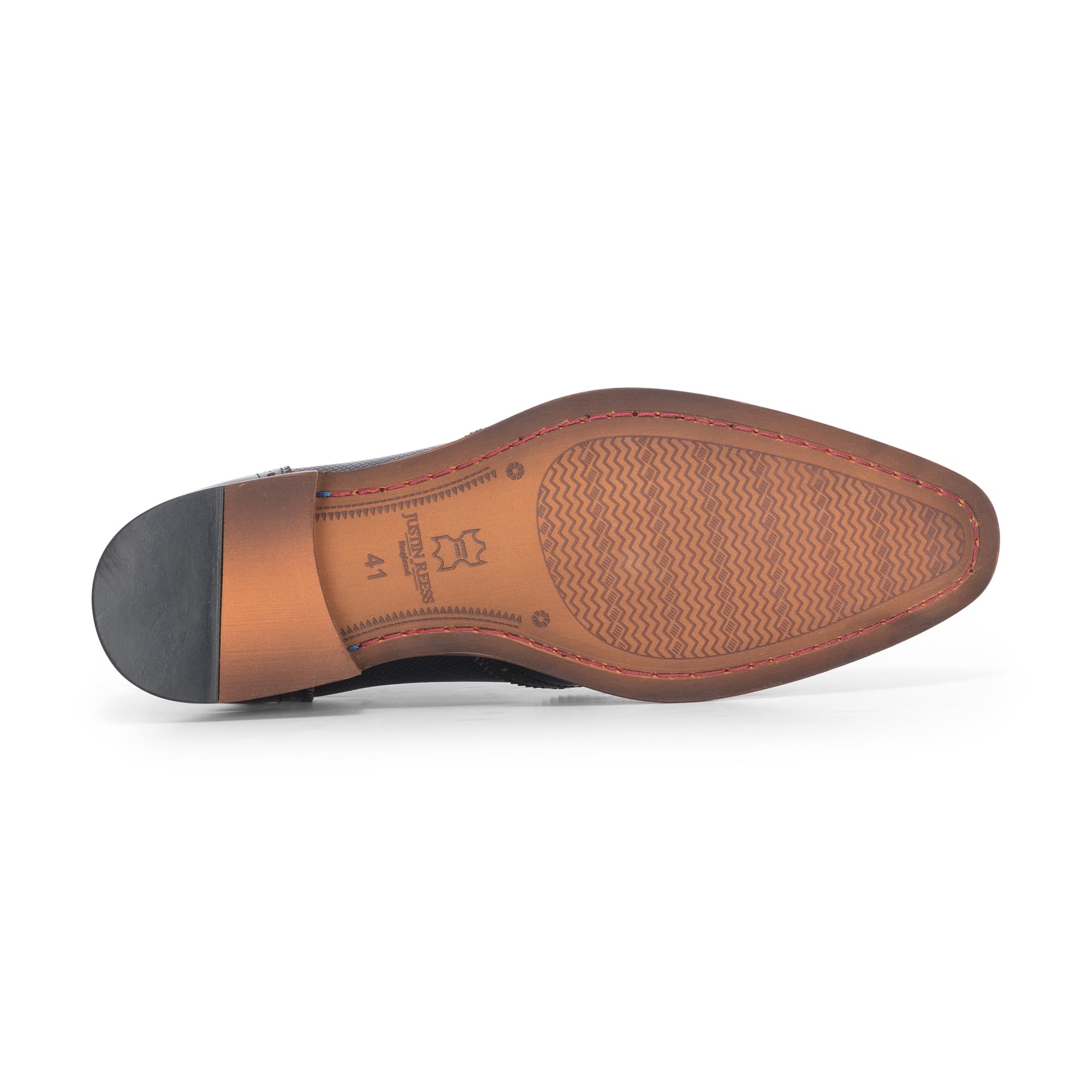 Scarpe Brogue da Uomo in Vernice Nera - Flynn
