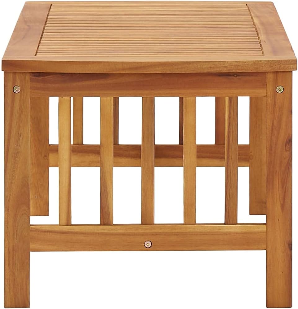 vidaXL Chic Outdoor Side Table for Garden and Patio, Perfect for Al Fresco Dining, Weather-Resistant and Stylish