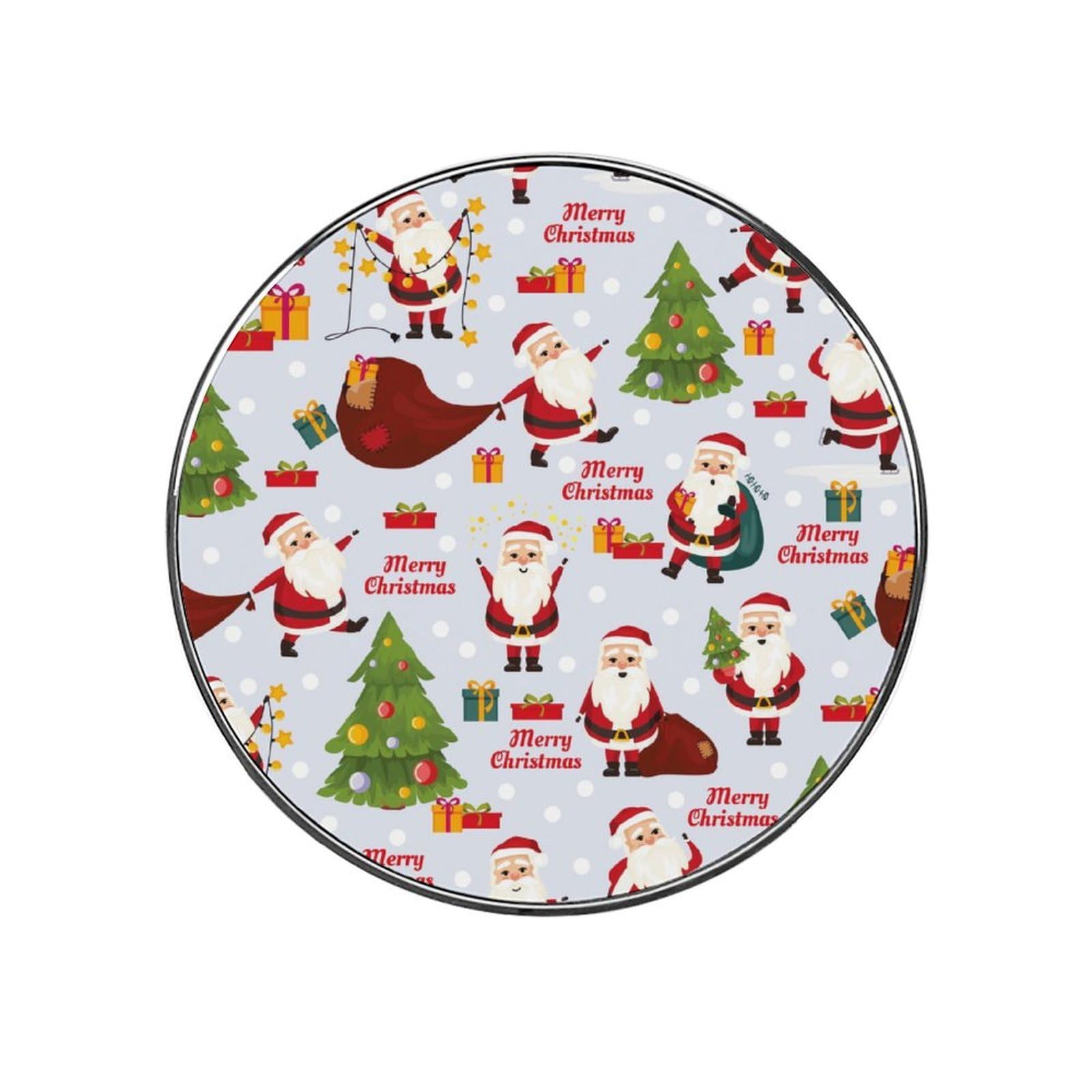Santa Claus Magnets For Fridge Kitchen Decoration For Refrigerators Whiteboards