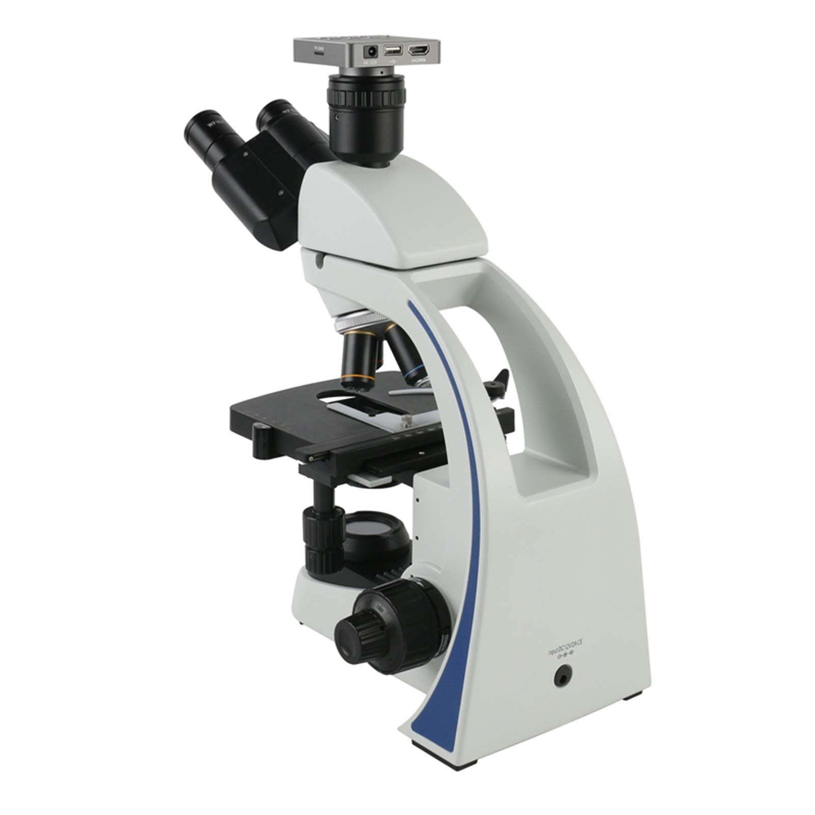 Mikroskop cyfrowy, Mikroskop biologiczny, 40x -1000X 1600x 2000X Laboratorium Profesjonalny Trinocular + 37MP Kamera wideo USB(40X 1000X)