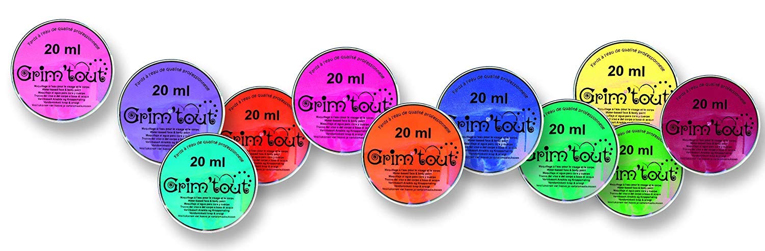 Generique - Black GrimTout Face and Body Make up - Image 4