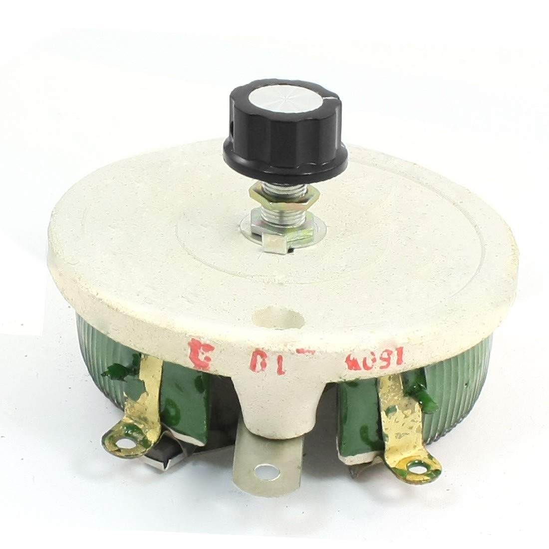 Lon0167 Drehwiderstand, 150 W, 10 Ohm, Keramik-Topfscheibe, Rheostat (Top-Dreh-Single-Turn-Widerstand, 150 W, 10 Ohm, Keramik-Potentiometer, Rheostat
