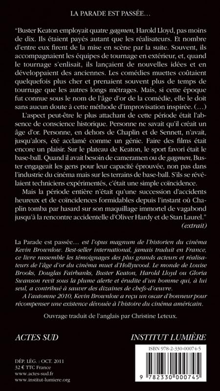 La parade est passée...
