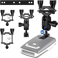 Vista 3 de Soporte para detector de radar, soporte para detector de radar de vástago de espejo retrovisor, para Escort Max, Max2, MAX360 radar