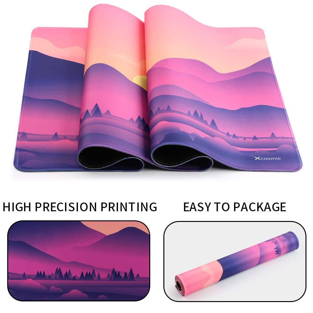 Xcosmic Gaming Mauspad XXL 900x400mm - Anime Design Mit Rutschfester Unterseite