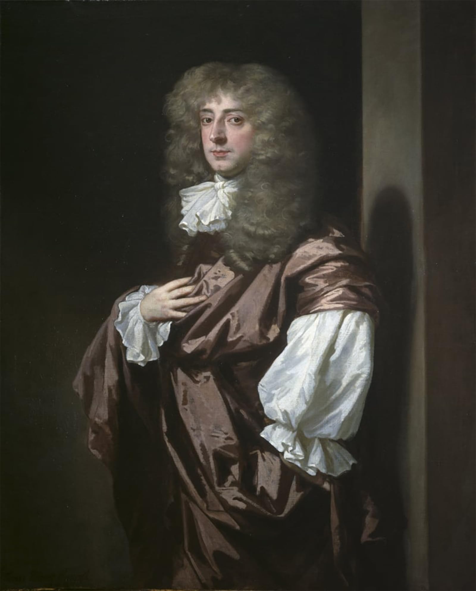SERENDIPITP Aesthetic Poster Photo Wall Print Retro Picture Portrait of Sir Thynne Later St Viscount Weymouth by Peter Lely Modern Wall Artwork for Home Decor 60x90cm