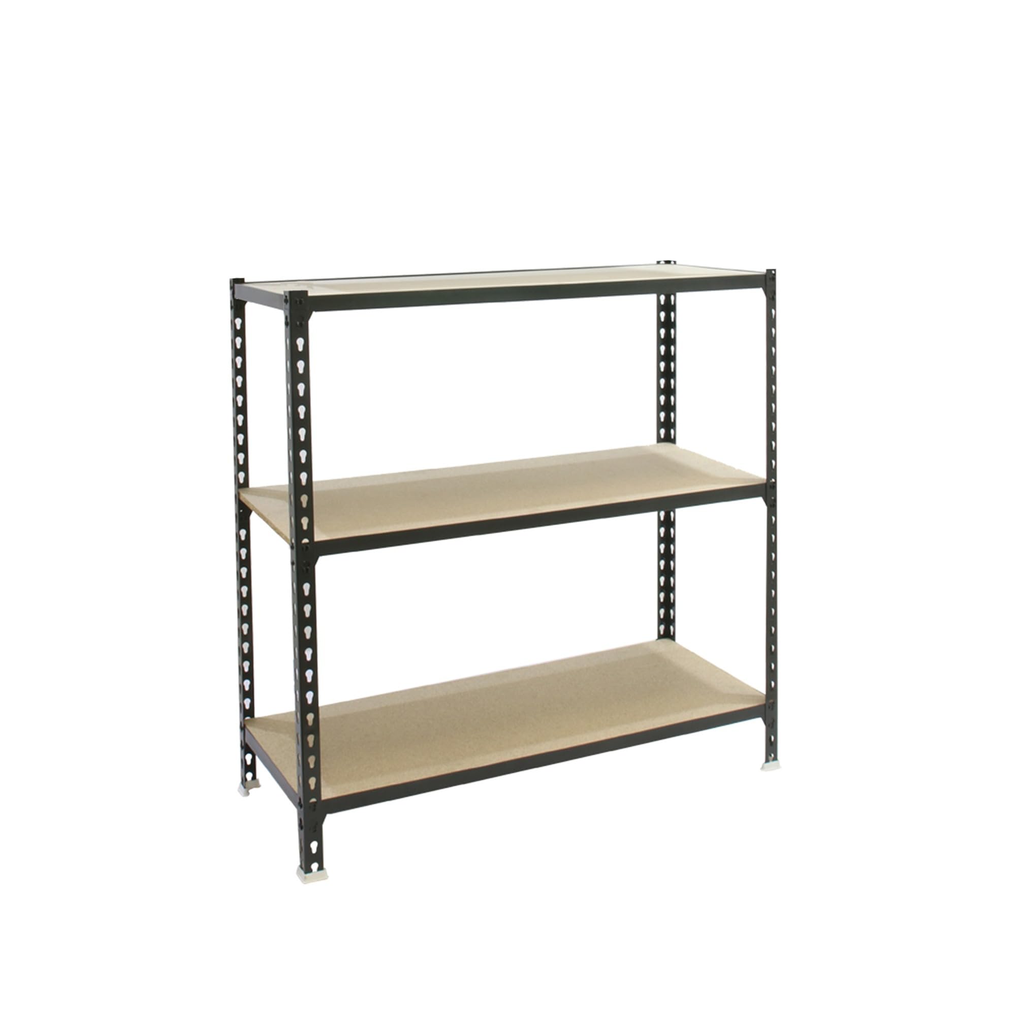 Simon Rack Maderclick shelf with dimensions 900mm height, 800mm width, 500mm depth, and 150 kg load per shelf.