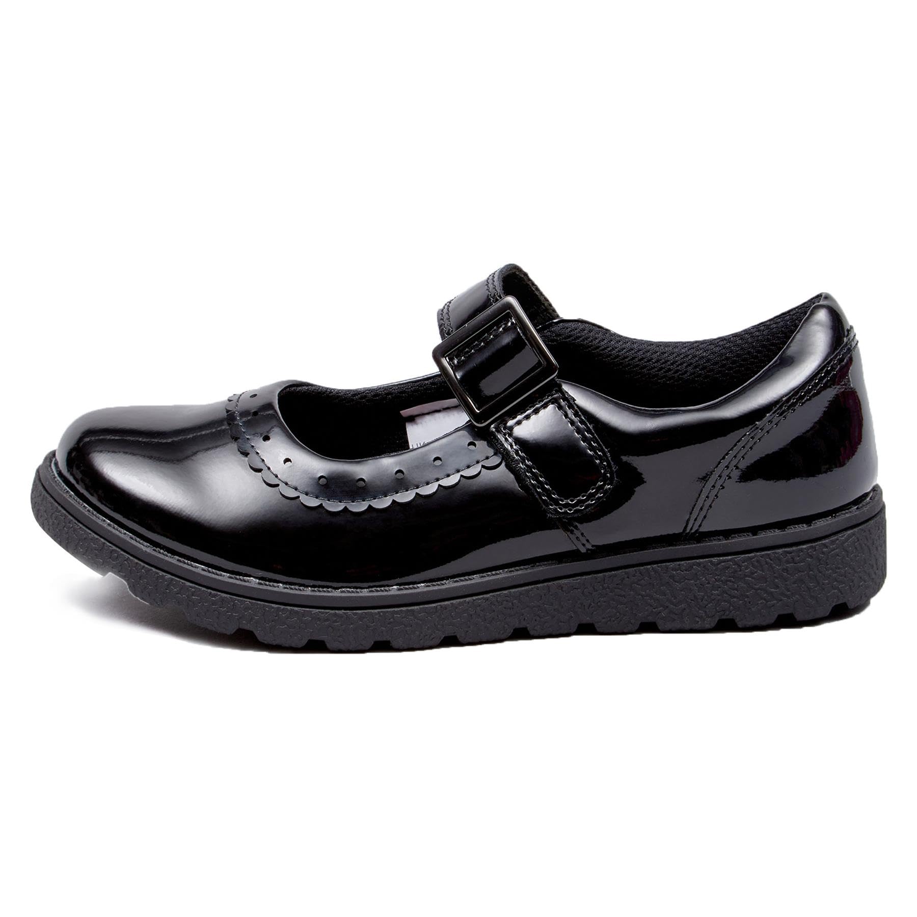 Chaussures Mary Jane fille à talon bas évitant les marques d'usure - 4
