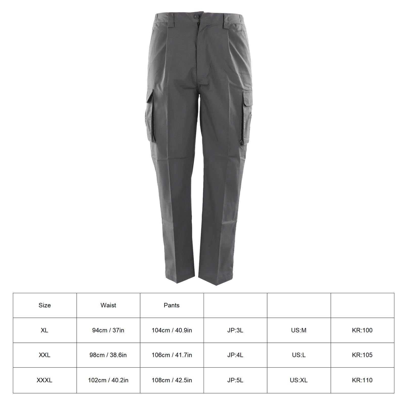 Pantaloni con Ventola di Raffreddamento con Ventole USB Rimovibili, Pantaloni da Lavoro Leggeri in Poliestere per Costruzioni all'aperto e Giardinaggio, Batteria Integrata da (XXXL)