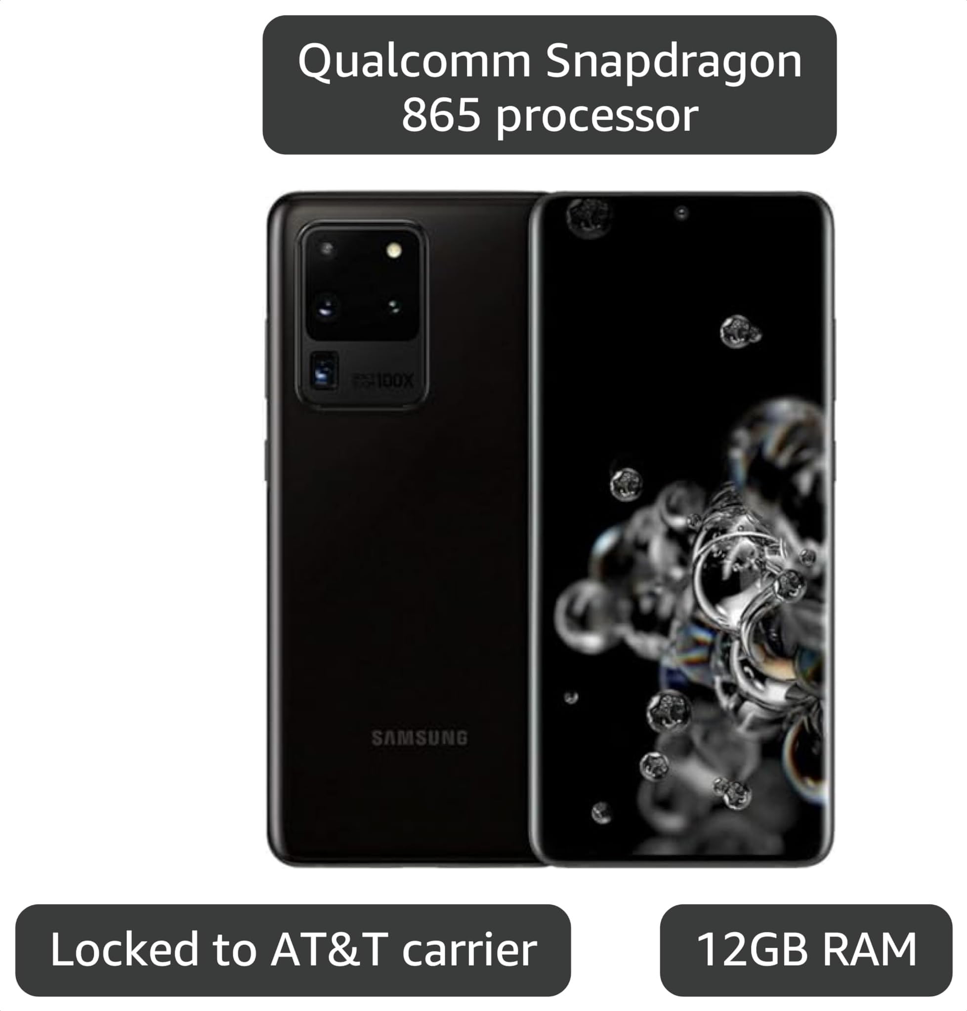 極美品‼️Galaxy S20 Ultra5G 256GB メモリー12GB Amazon.com: Samsung Galaxy S20 Ultra 5G, US Version, 128GB, Cosmic