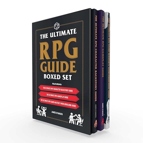 The Ultimate RPG Guide Boxed Set: Featuring The Ultimate RPG Character Backstory Guide, The Ultimate RPG Gameplay Guide, and The Ultimate RPG Game ... Guide (Ultimate Role Playing Game Series)
