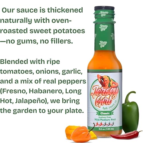 Miniatura 5 de Jersey Girl - All Natural - Variedad de salsa picante, paquete de 3