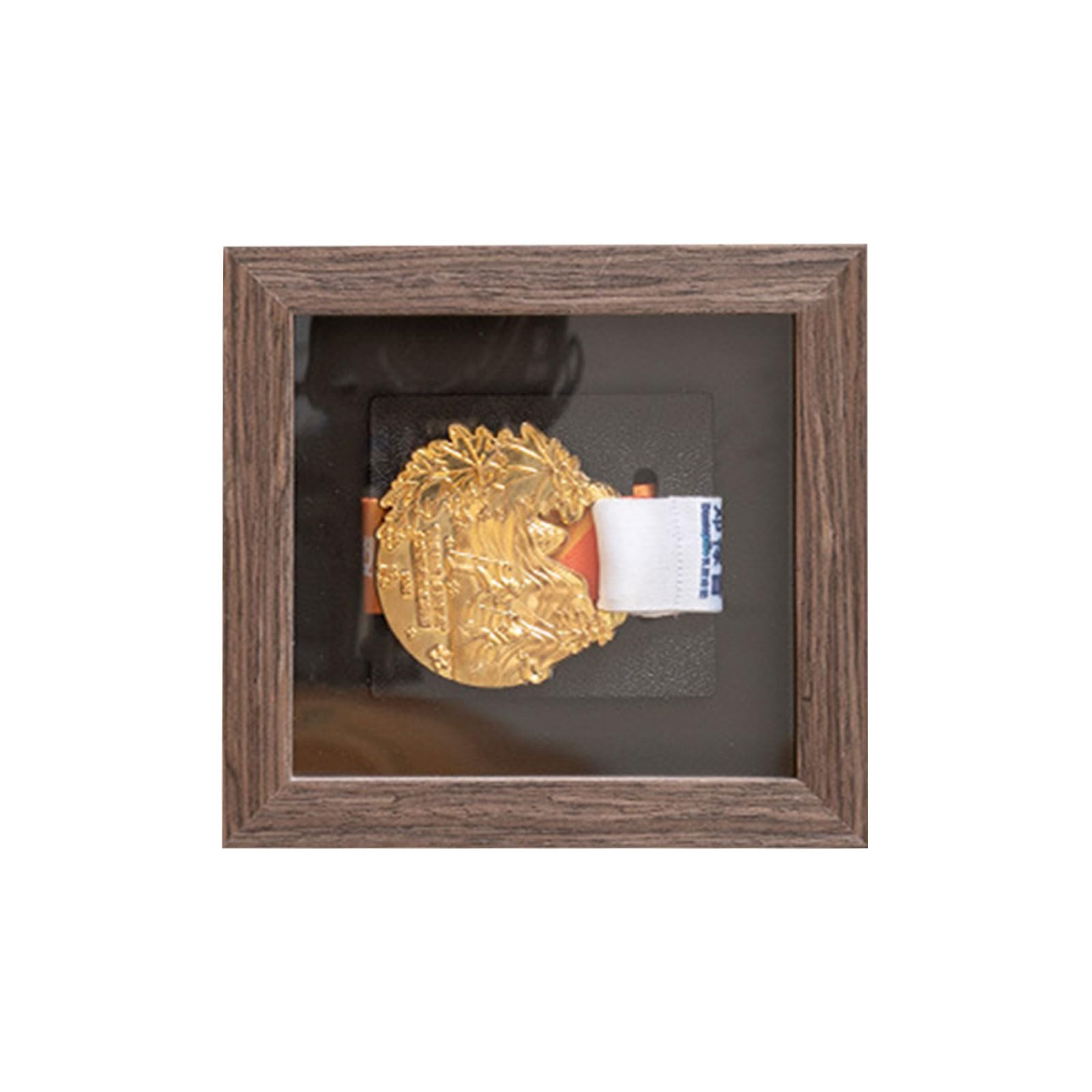 Stylish Ribbon Presentation Frame Crafted From Hardwood Great for Honoring Accomplishments Stylish Ribbon Presentation Frame Crafted From Hardwood Great