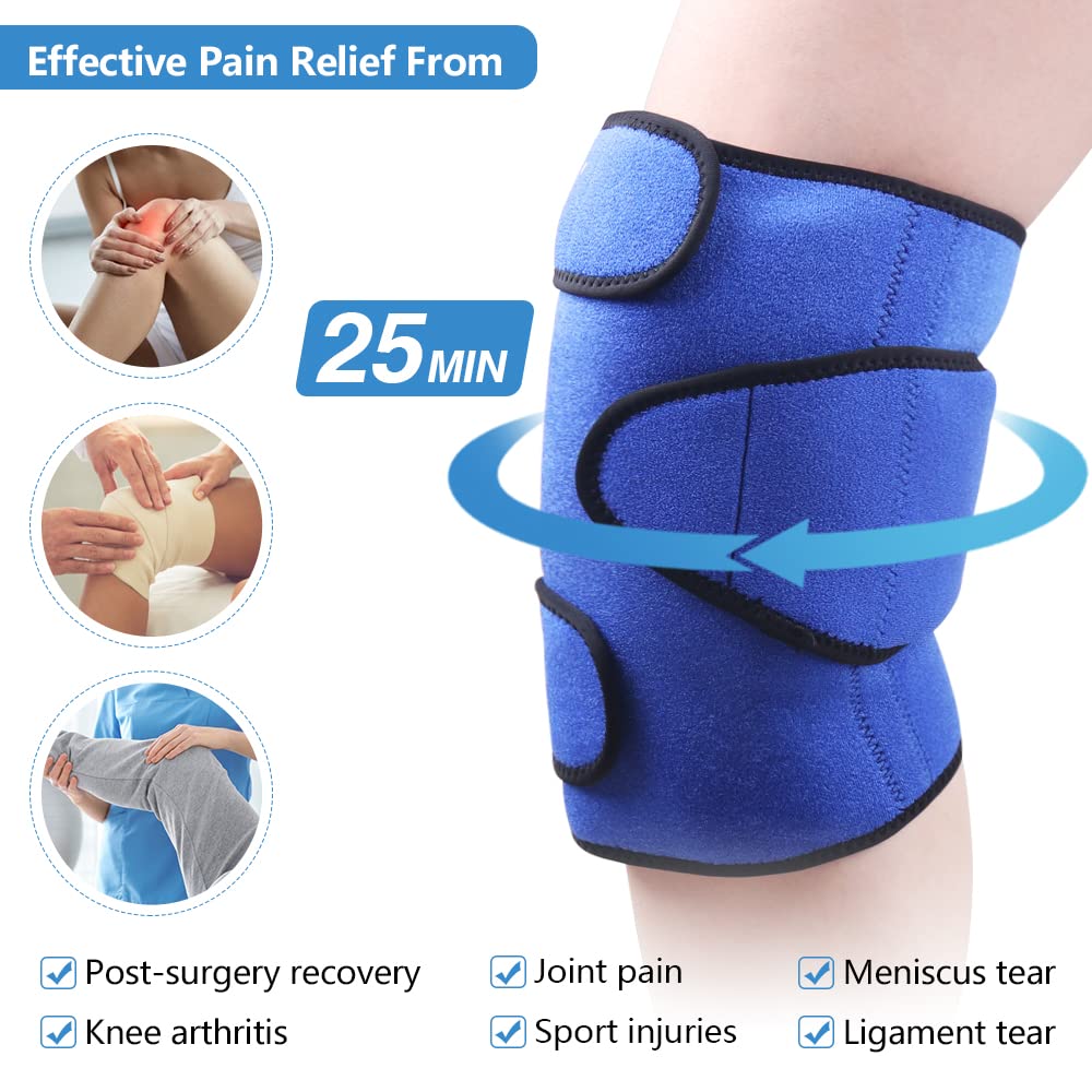 Buy Hilph®Knee Ice Pack Wrap Hot Cold Compress for Knee Replacement