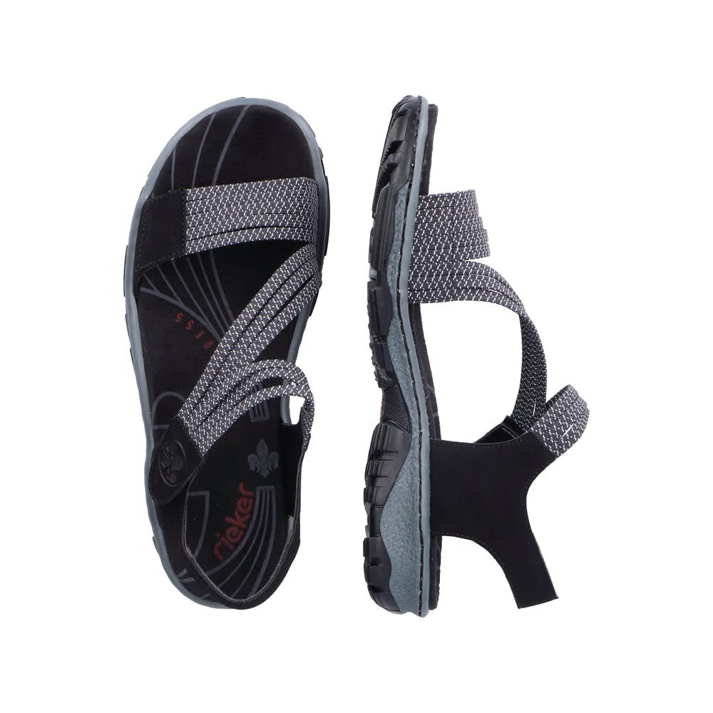 Rieker Mujer Sandalias 68871, señora Sandalias