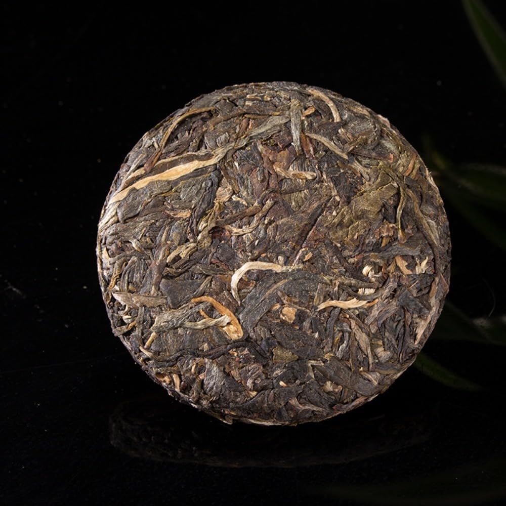 Yunnan Pastel De Té Crudo Pu 'er, Encanto De La Isla De Hielo 50g Mini Pastel De Té, Té Verde