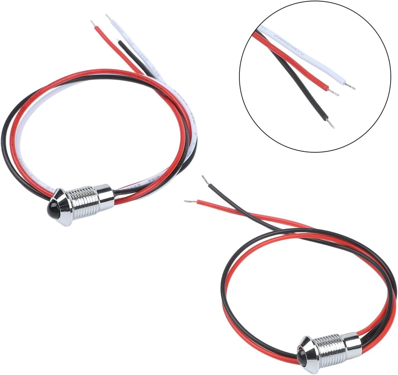 Through-Beam Photoelectric Switch Sensor 2PCS Counting Module with IP66 Waterproof Design for Industrial and Garage Door Use (0-30CM)