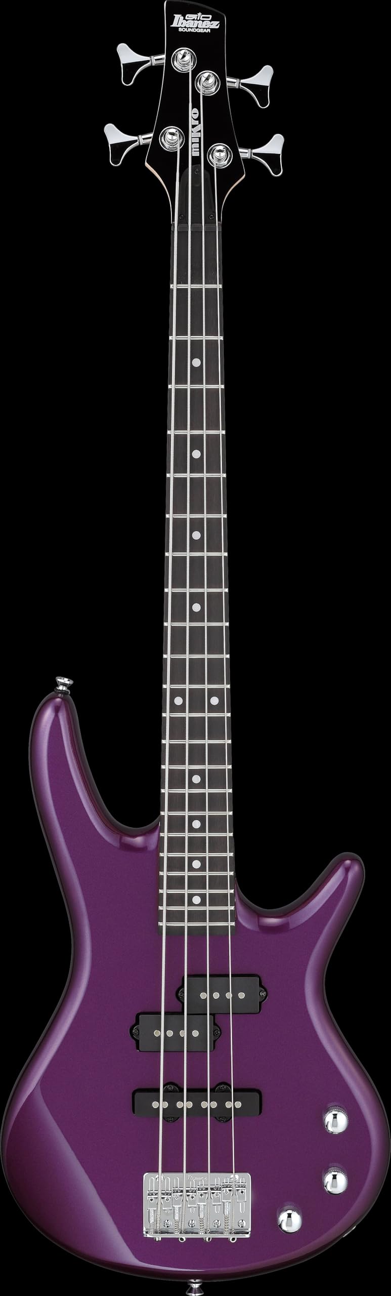 Ibanez GSRM20-MPL GIO SR MiKro Series Electric Bass Guitar - 4 String - Metallic Purple